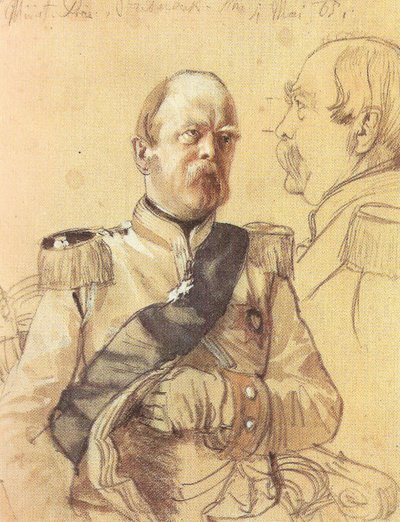 Bismarck door Adolph Menzel